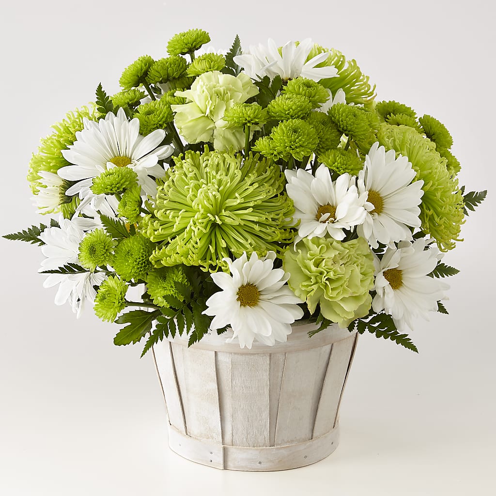 Lucky Charm Basket (Standard) – Blossom Shop, Conroe TX