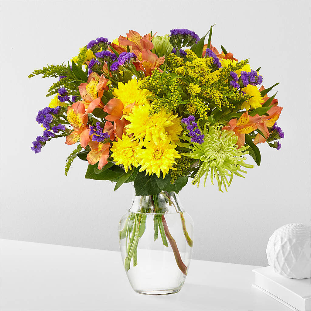 Marmalade Skies Bouquet – Blossom Shop, Conroe TX
