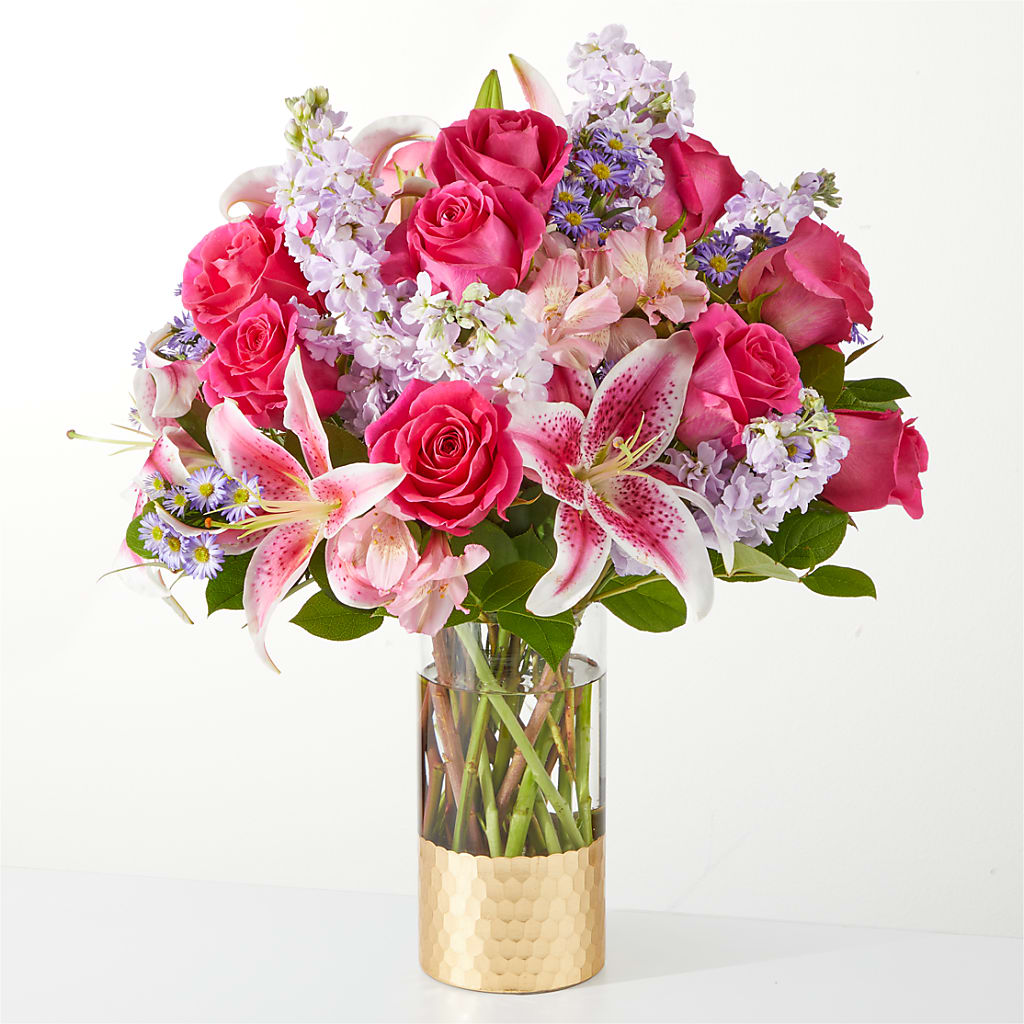 Pressing Petals Bouquet – Blossom Shop, Conroe TX