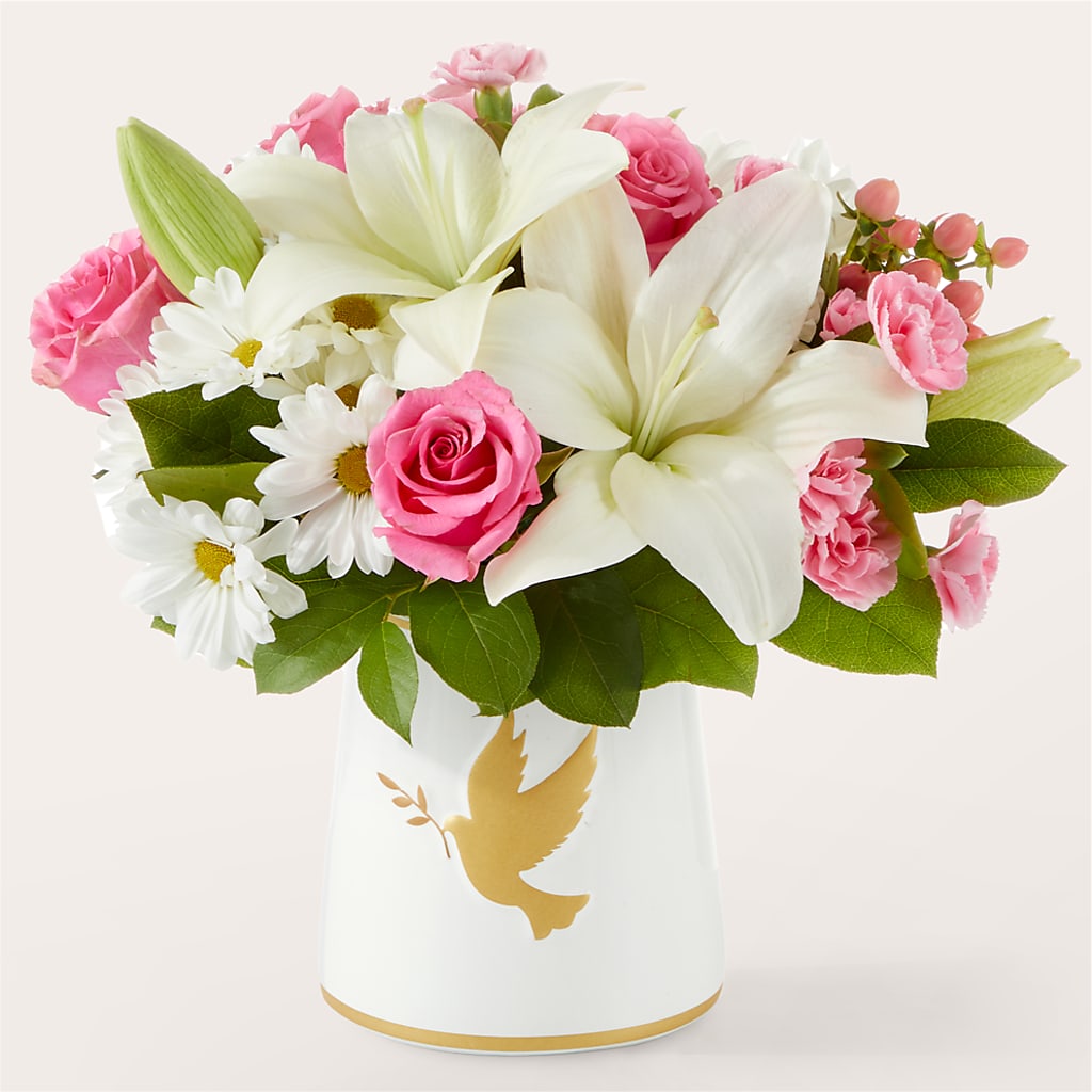 Whispers of Comfort Bouquet – Blossom Shop, Conroe TX