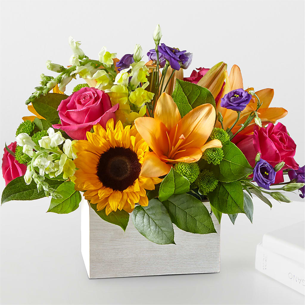Best Day Box Bouquet – Blossom Shop, Conroe TX