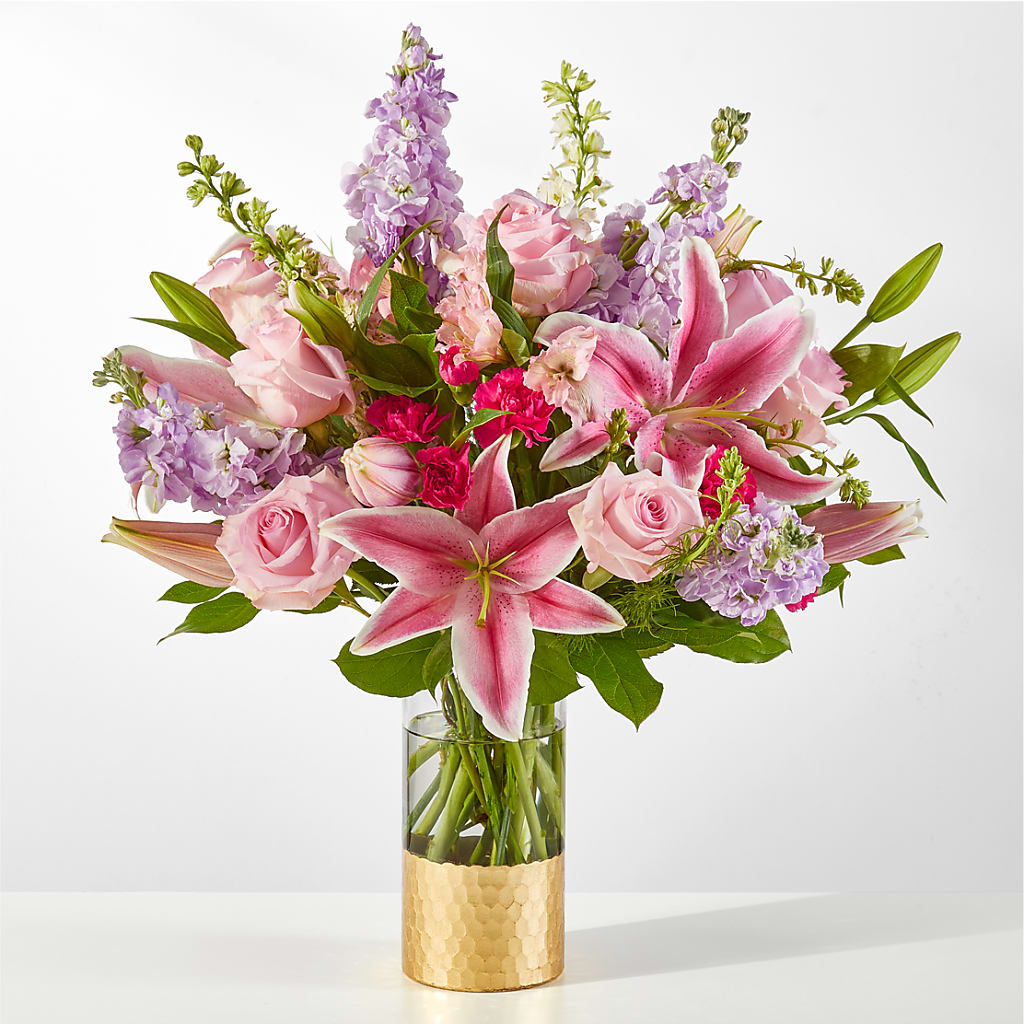 Mauvelous Bouquet – Blossom Shop, Conroe TX