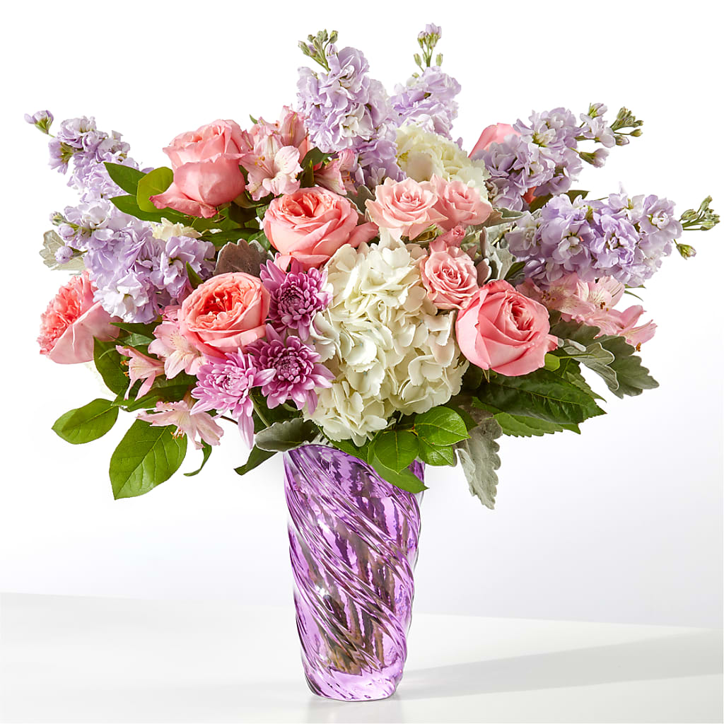 Silver Lining Bouquet – Blossom Shop, Conroe TX