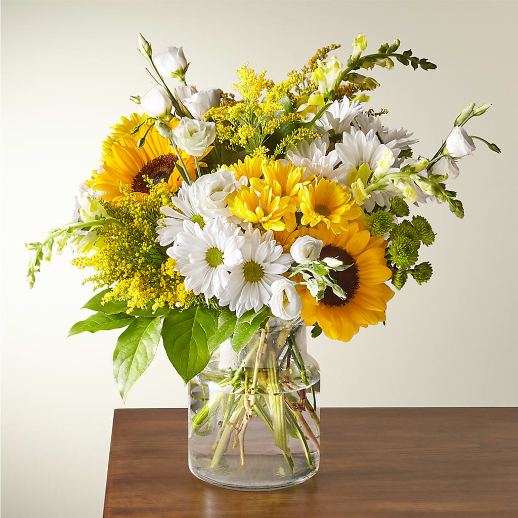Hello Sunshine Bouquet – Blossom Shop, Conroe TX