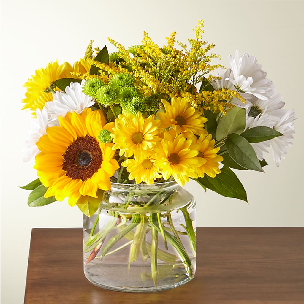 Hello Sunshine Bouquet – Blossom Shop, Conroe TX