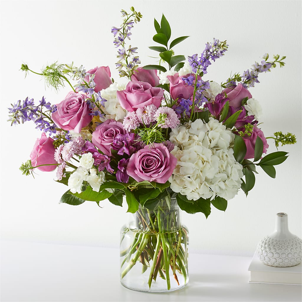 Violet Caress Bouquet – Blossom Shop, Conroe TX