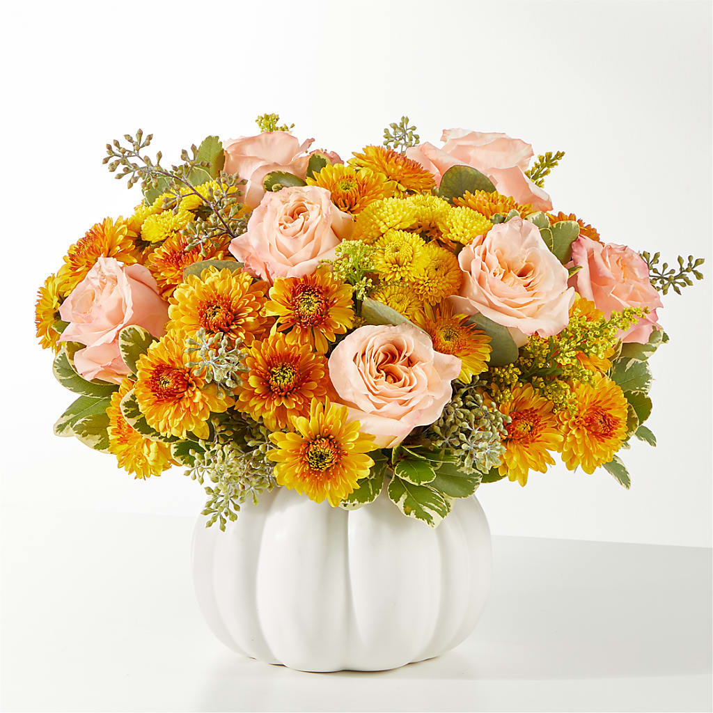 Peachy Pumpkin – Blossom Shop, Conroe TX