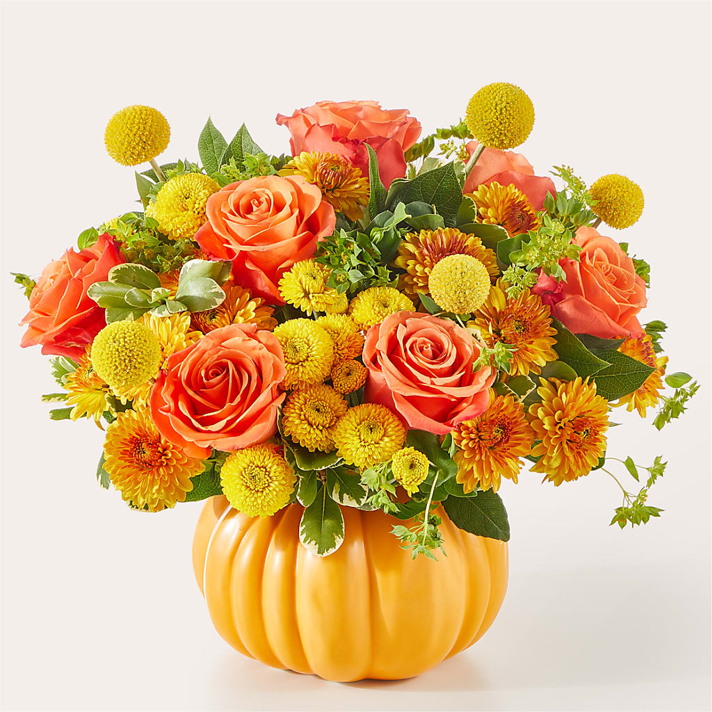 Gourdgeous Pumpkin – Blossom Shop, Conroe TX