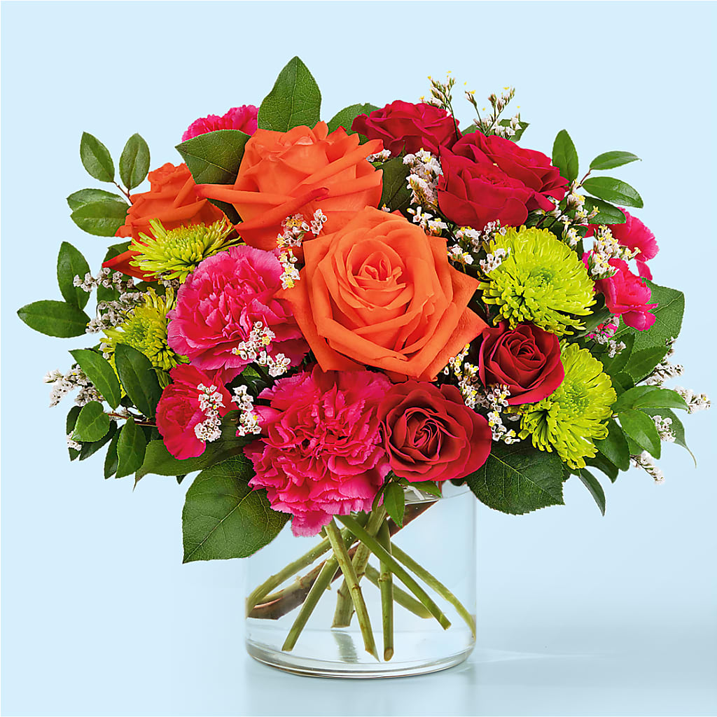 Colorful Carnival Bouquet – Blossom Shop, Conroe TX