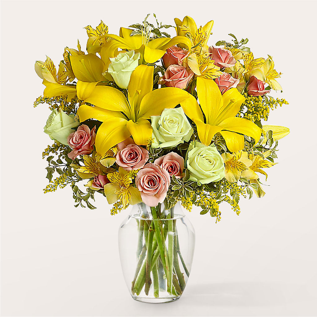 Sunburst Bouquet – Blossom Shop, Conroe TX