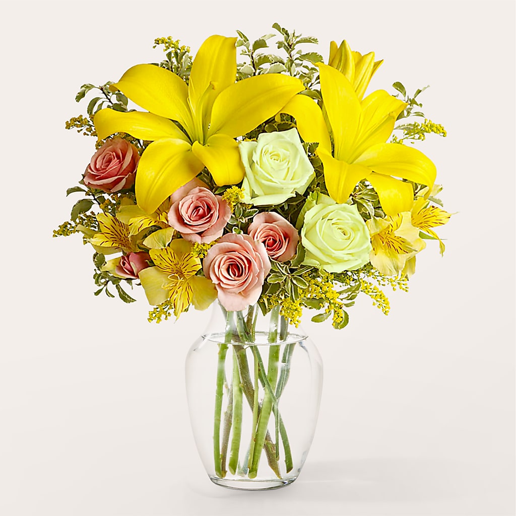 Sunburst Bouquet – Blossom Shop, Conroe TX