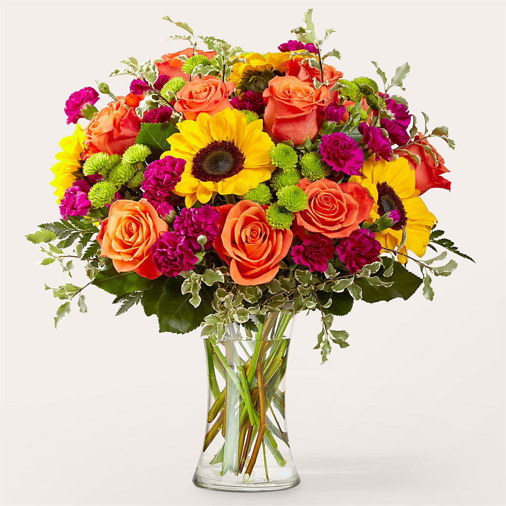 Warmth & Light Bouquet – Blossom Shop, Conroe TX