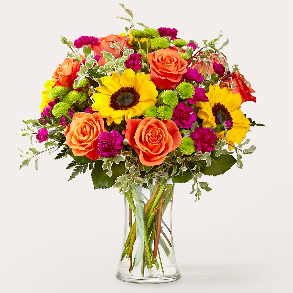 Warmth & Light Bouquet – Blossom Shop, Conroe TX