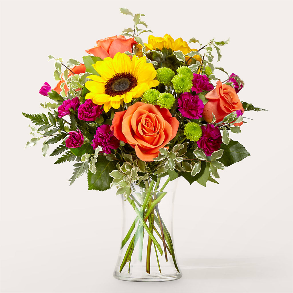 Warmth & Light Bouquet – Blossom Shop, Conroe TX