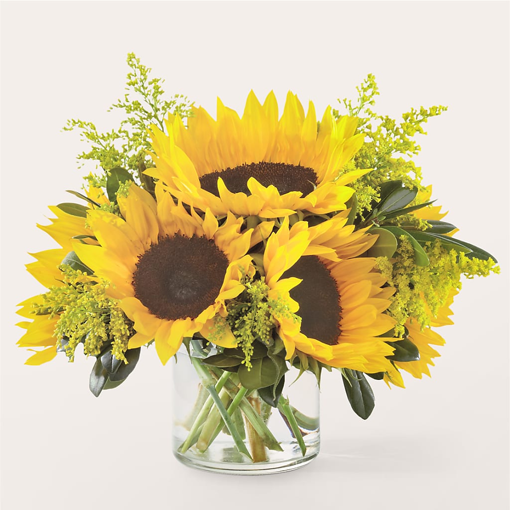 Beaming Sunflower Bouquet – Blossom Shop, Conroe TX