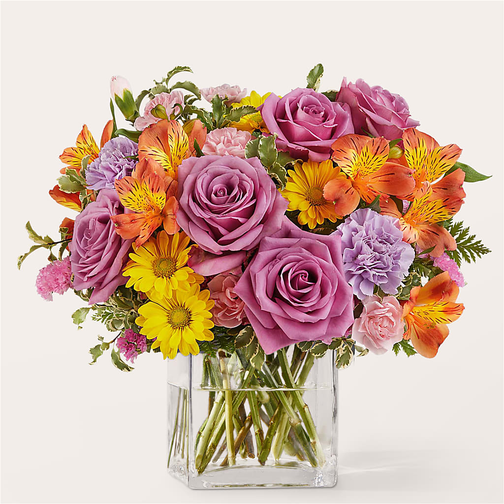 Shades of Happiness Bouquet – Blossom Shop, Conroe TX