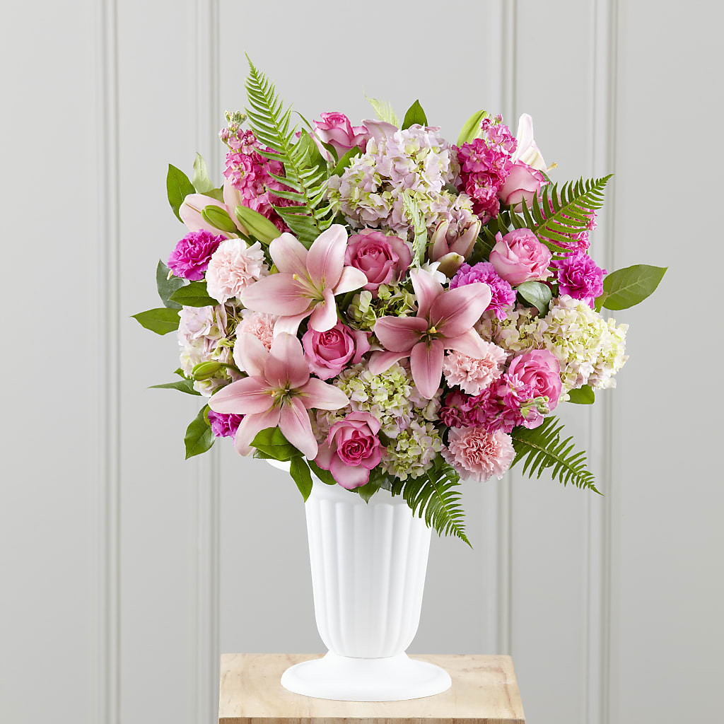Never-Ending Love Arrangement – Blossom Shop, Conroe TX