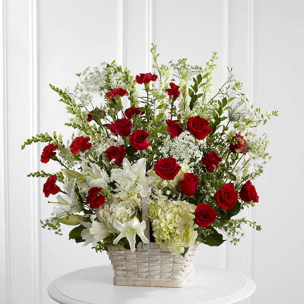 In Loving Memory Arrangement – Blossom Shop, Conroe TX