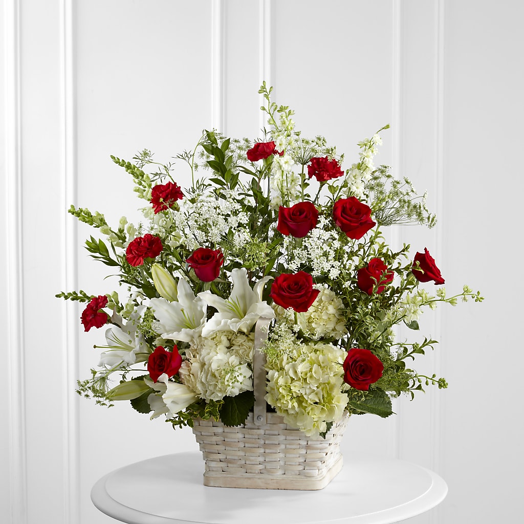 In Loving Memory Arrangement – Blossom Shop, Conroe TX