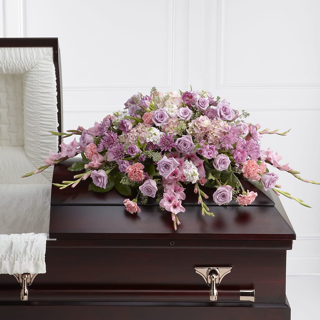 Immorata Casket Spray – Blossom Shop, Conroe TX