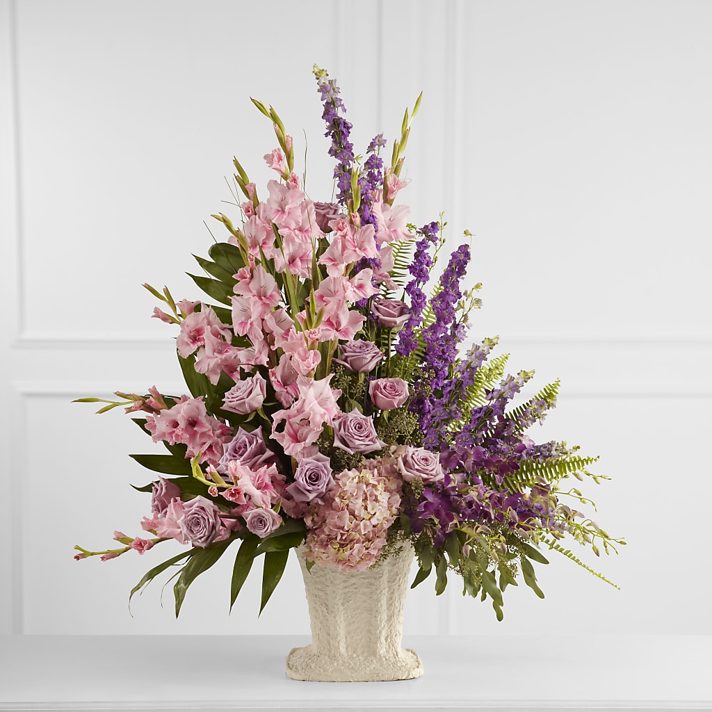 Flowing Garden Arrangement – Blossom Shop, Conroe TX