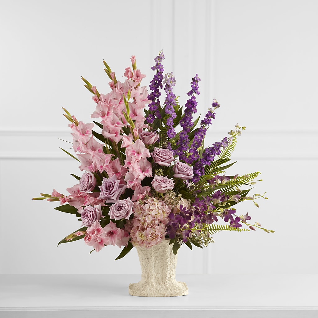 Flowing Garden Arrangement – Blossom Shop, Conroe TX