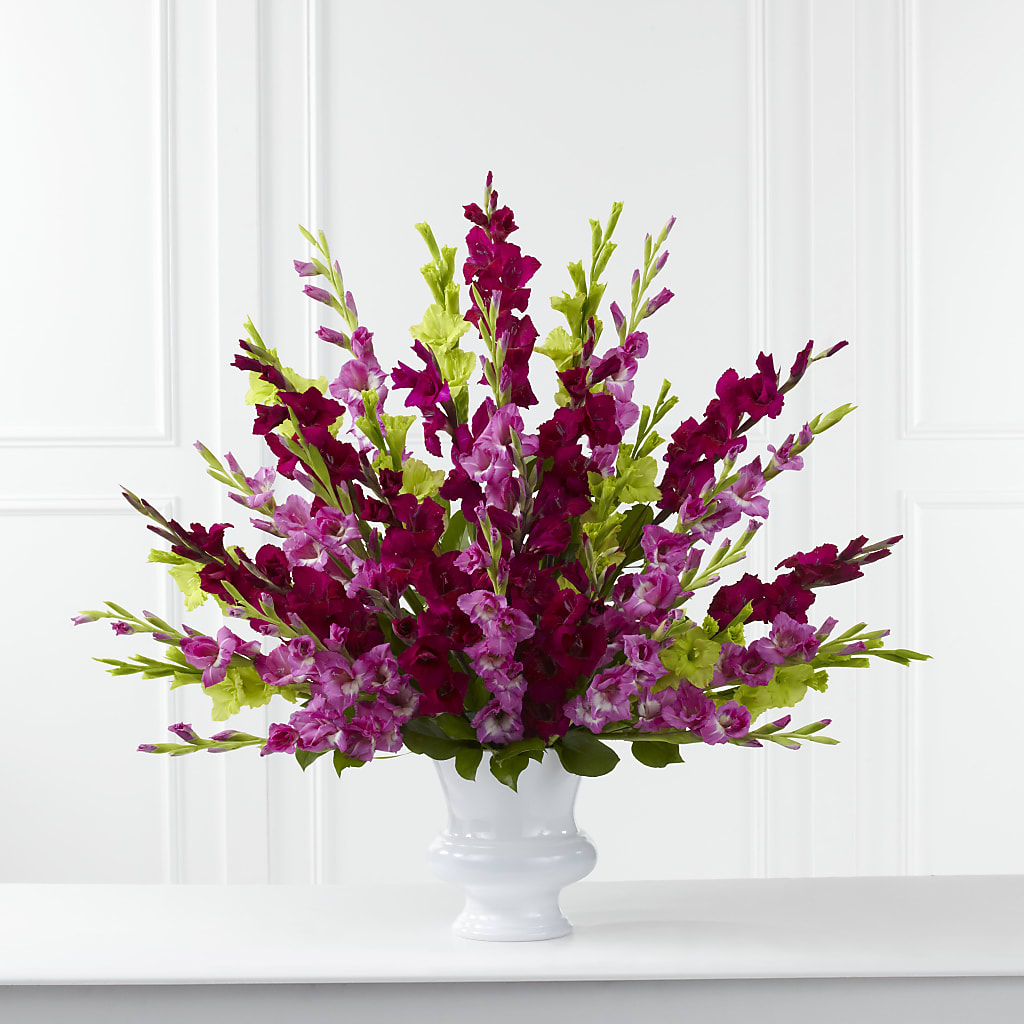 Solemn Offering Arrangement – Blossom Shop, Conroe TX