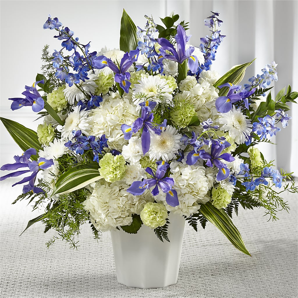 Soft Serenity Floor Basket – Blossom Shop, Conroe TX
