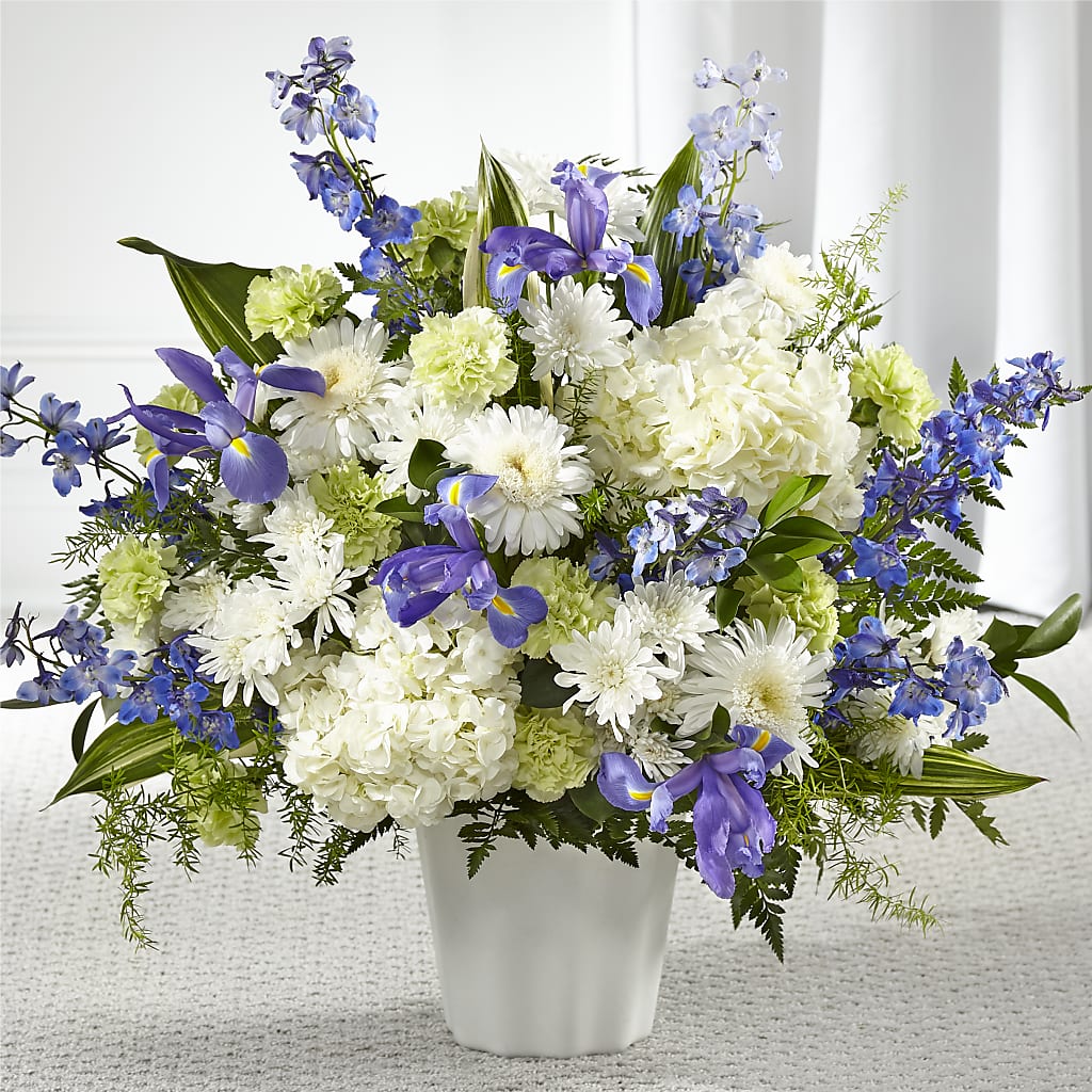 Soft Serenity Floor Basket – Blossom Shop, Conroe TX