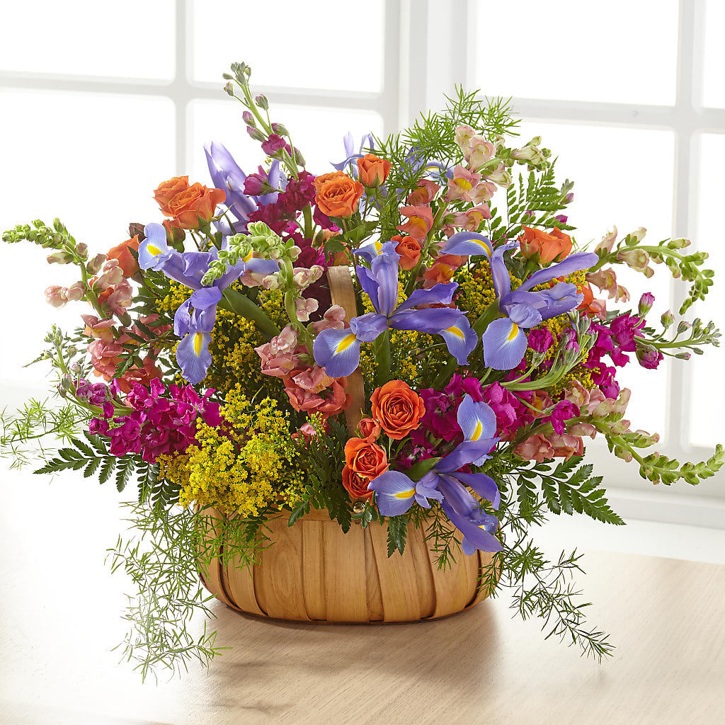 Garden of Life Basket – Blossom Shop, Conroe TX