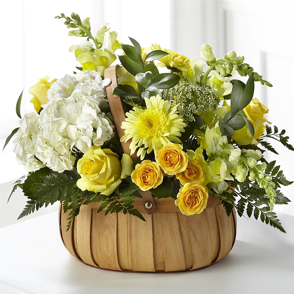 Rustic Remembrance Basket – Blossom Shop, Conroe TX