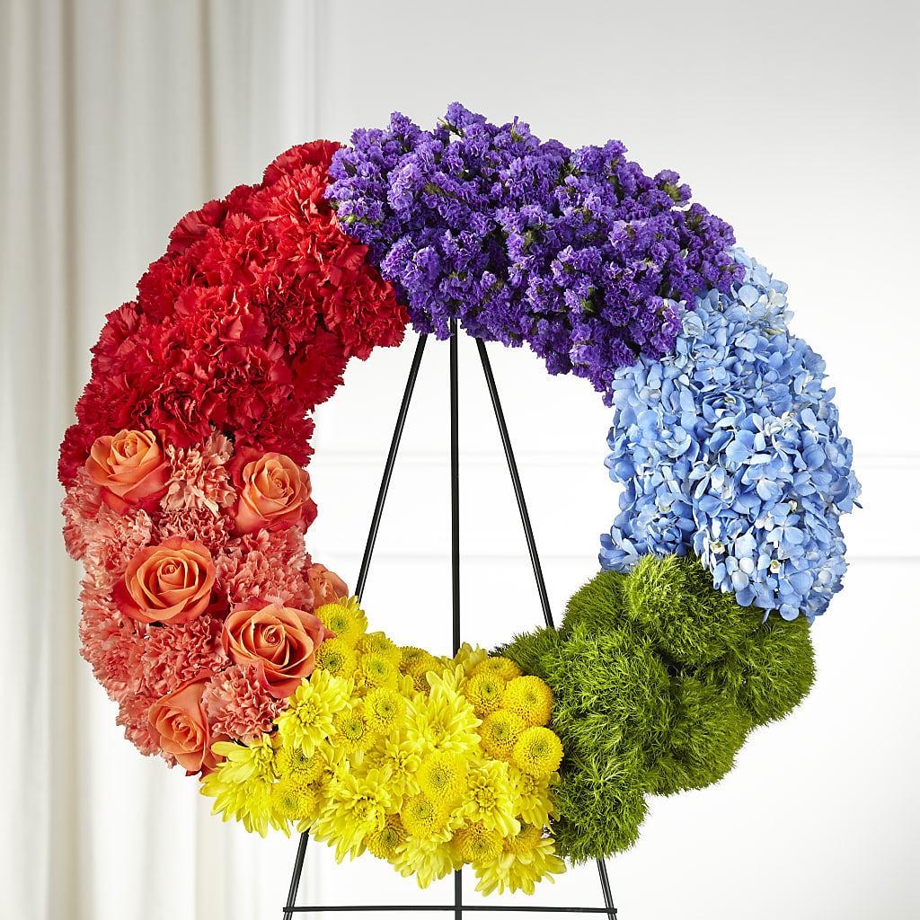 Circle of Love Wreath – Blossom Shop, Conroe TX