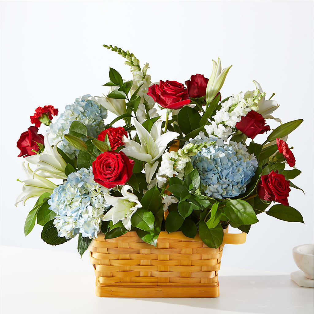Greater Glory Basket – Blossom Shop, Conroe TX