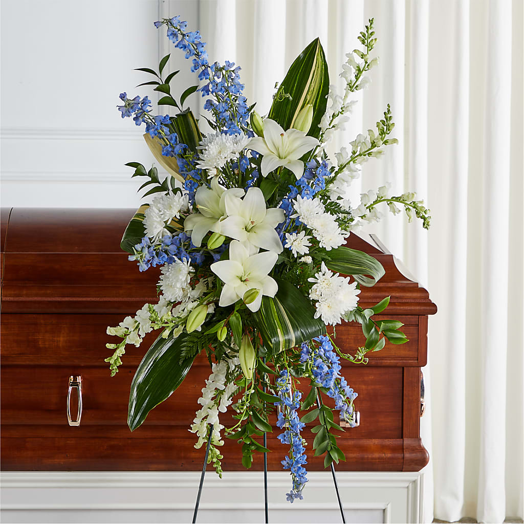 Eternal Impressions Standing Spray – Blossom Shop, Conroe TX