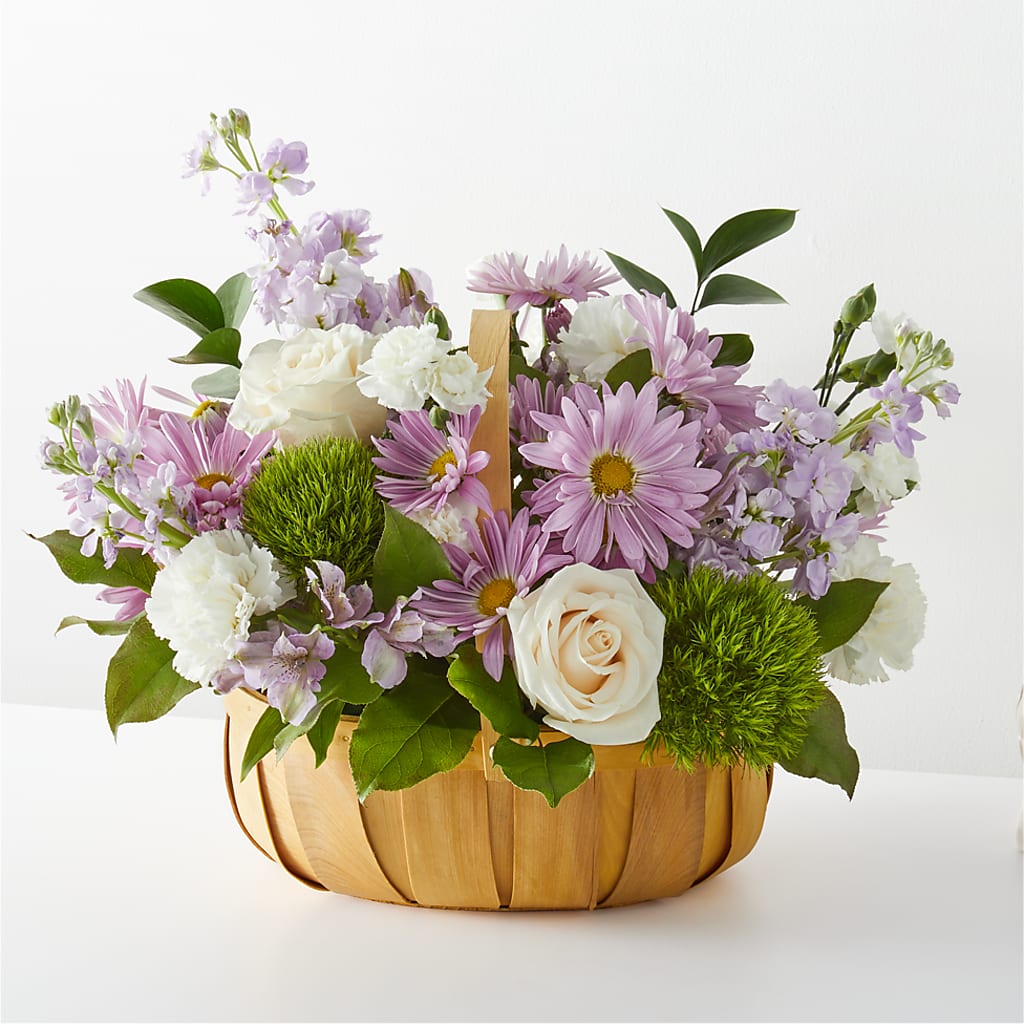 Peace & Love Basket – Blossom Shop, Conroe TX