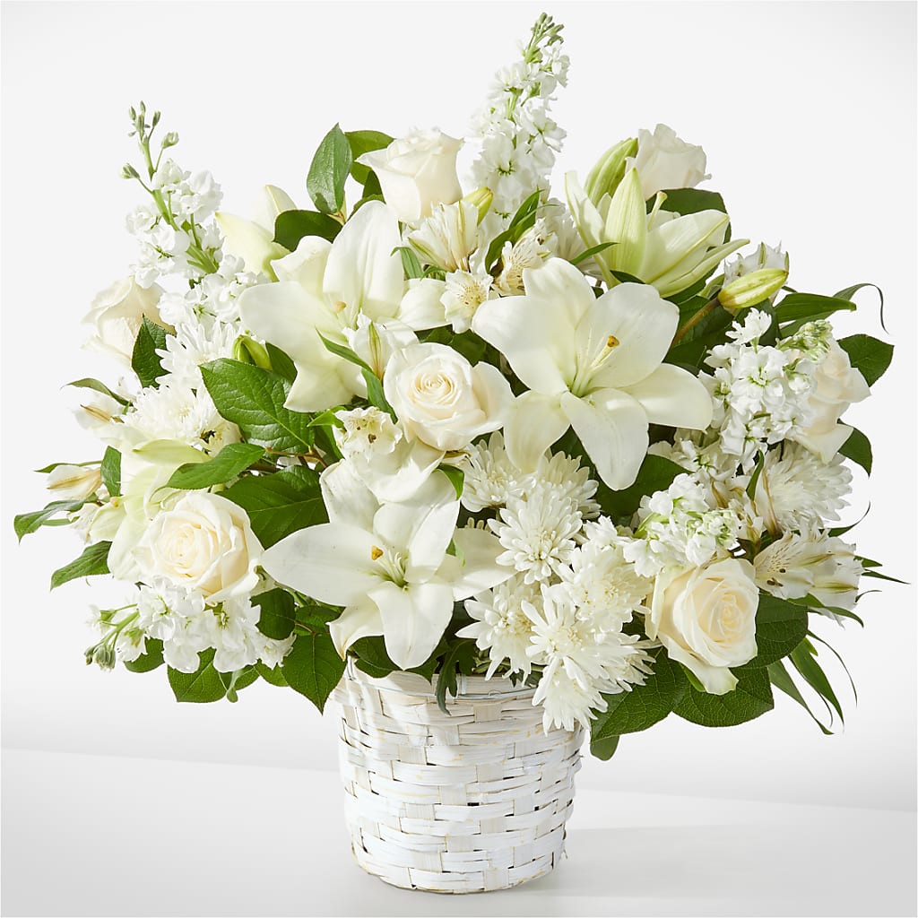 Peaceful Reflections Arrangement – Blossom Shop, Conroe TX