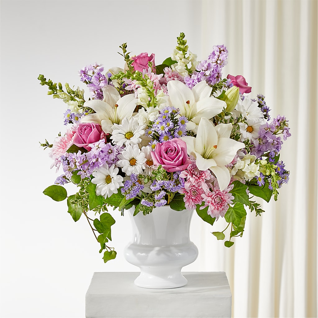 Remarkable Life Urn Arrangement – Blossom Shop, Conroe TX