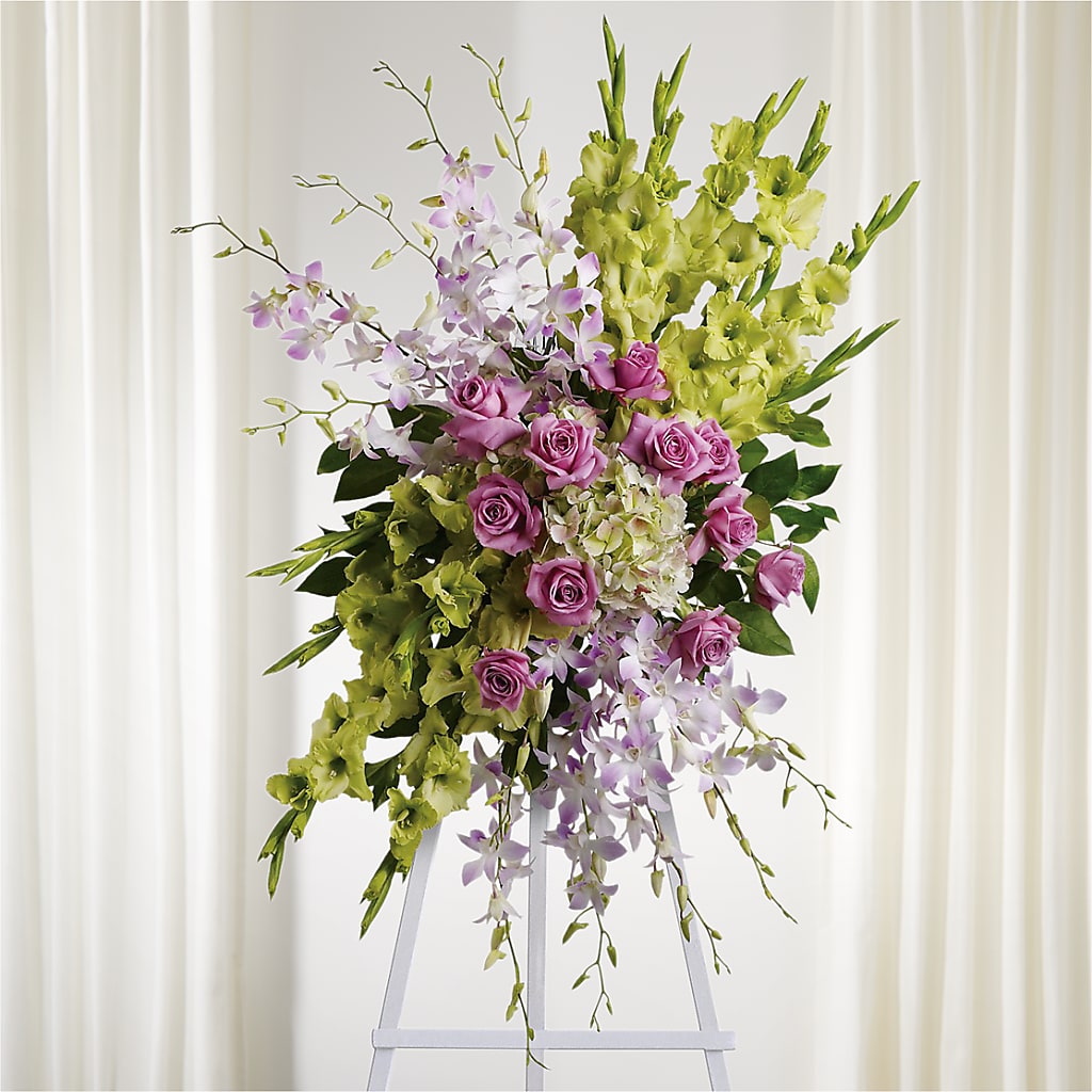 Lasting Legacy Standing Spray – Blossom Shop, Conroe TX
