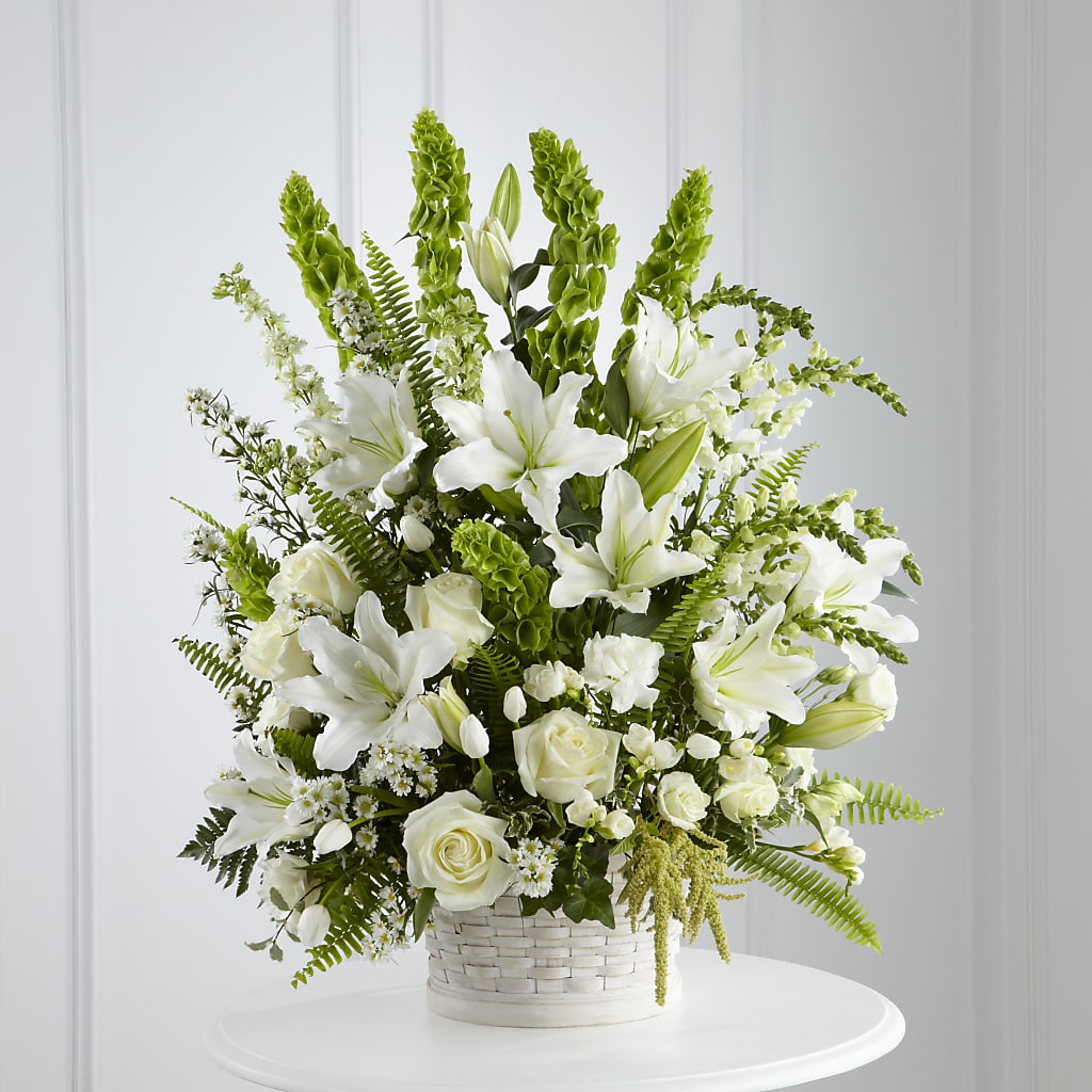 In Our Thoughts Arrangement – Blossom Shop, Conroe TX