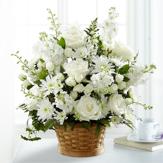 Heartfelt Condolences Arrangement – Blossom Shop, Conroe TX