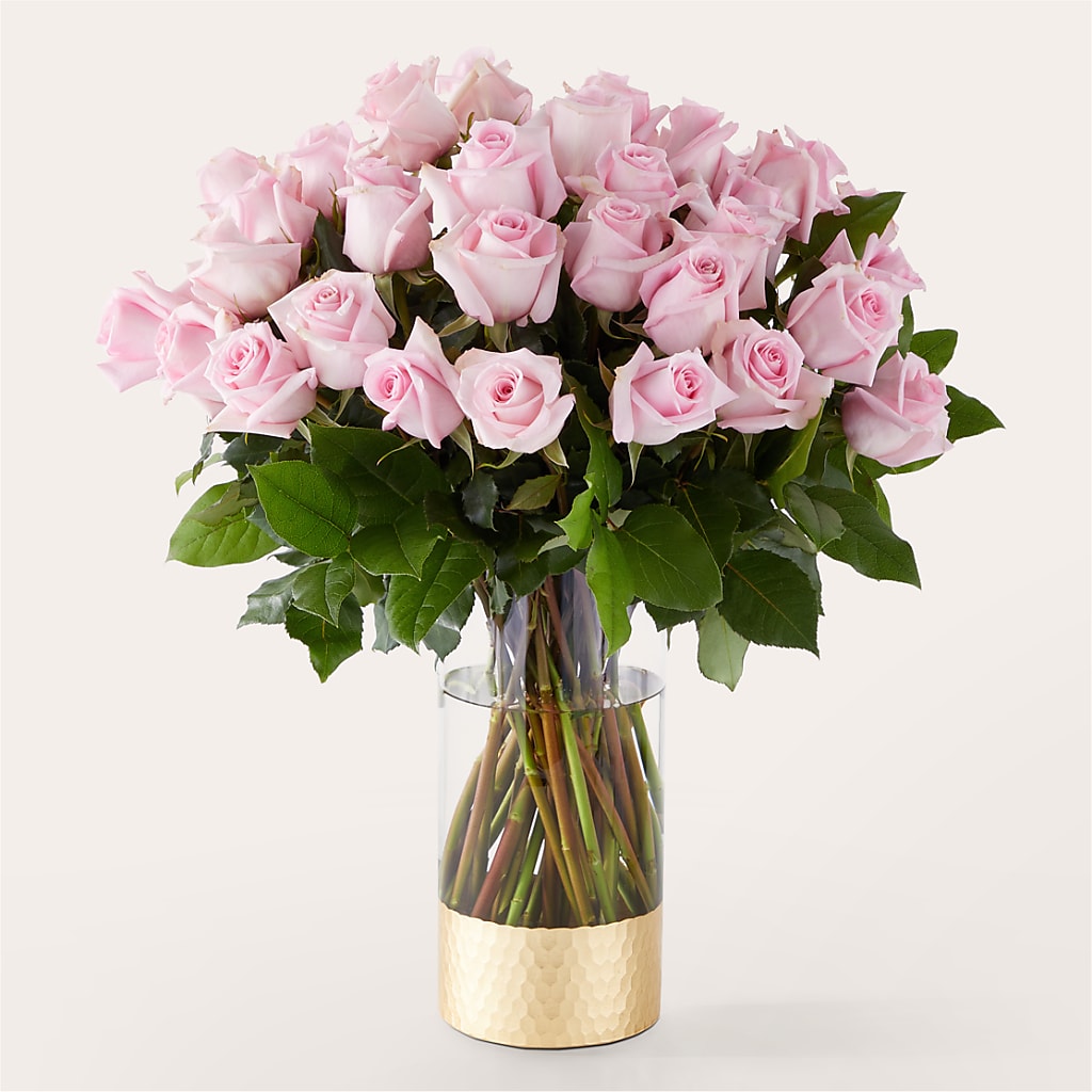 Picture Perfect Pink Rose Bouquet – Blossom Shop, Conroe TX