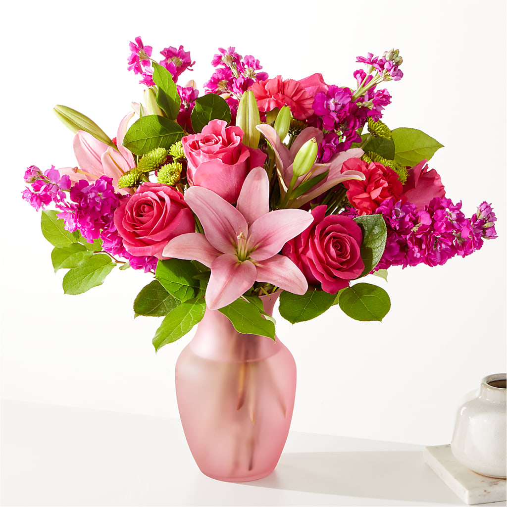 Watermelon Crush Bouquet – Blossom Shop, Conroe TX