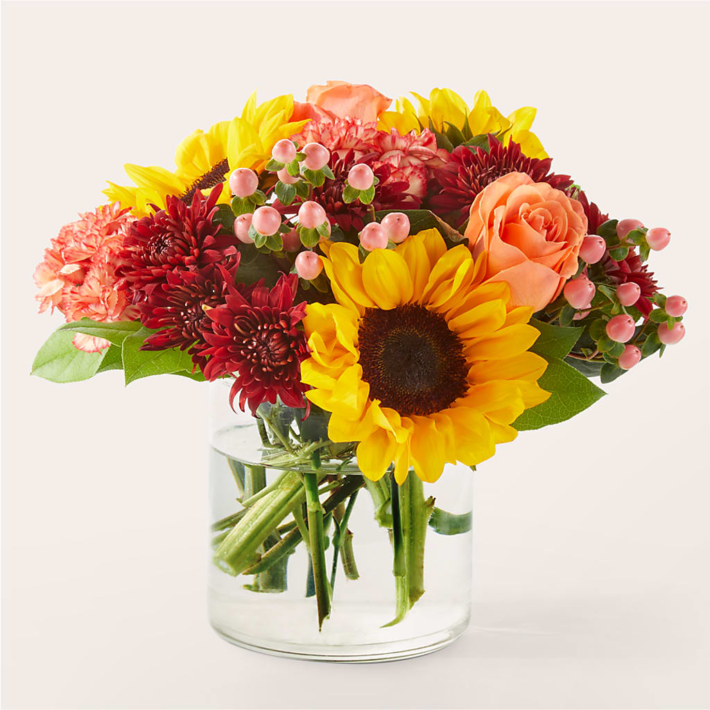 September Sunset Bouquet – Blossom Shop, Conroe TX