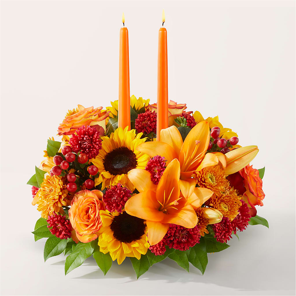 Grateful Centerpiece – Blossom Shop, Conroe TX