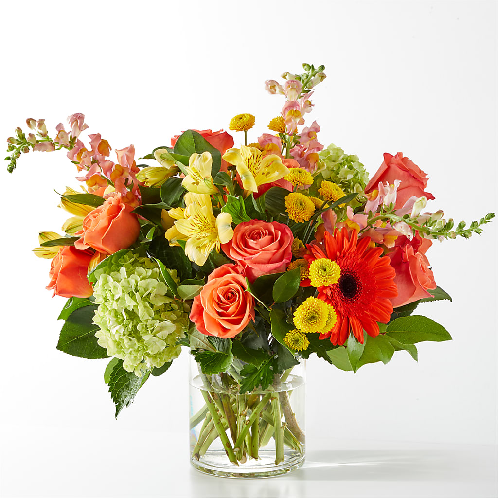 Autumn Sunshine Bouquet – Blossom Shop, Conroe TX