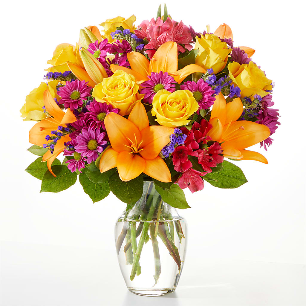 Colorful Visions Bouquet – Blossom Shop, Conroe TX