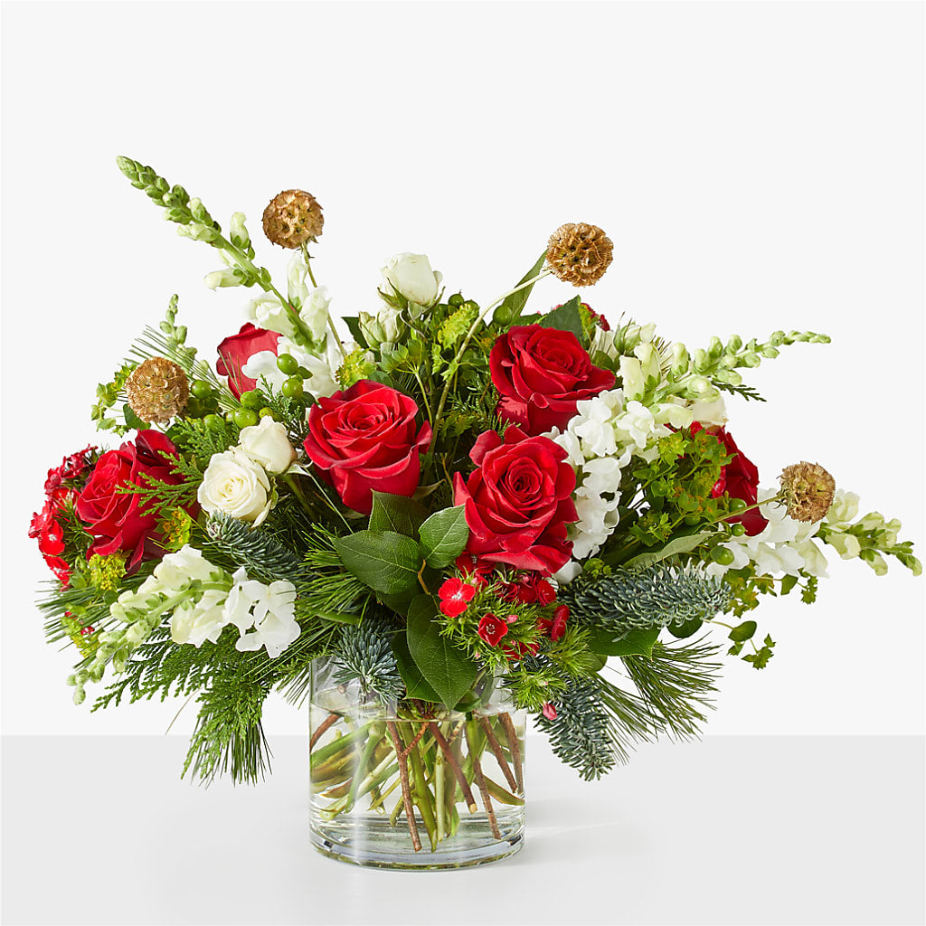 Deck the Halls Bouquet – Blossom Shop, Conroe TX