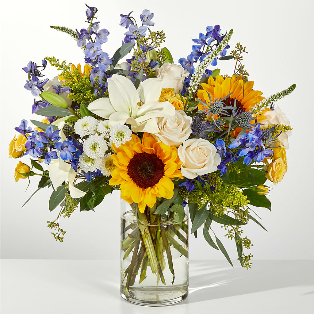 Wonderfully Sunny Bouquet – Blossom Shop, Conroe TX