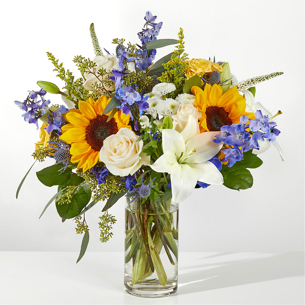 Wonderfully Sunny Bouquet – Blossom Shop, Conroe TX