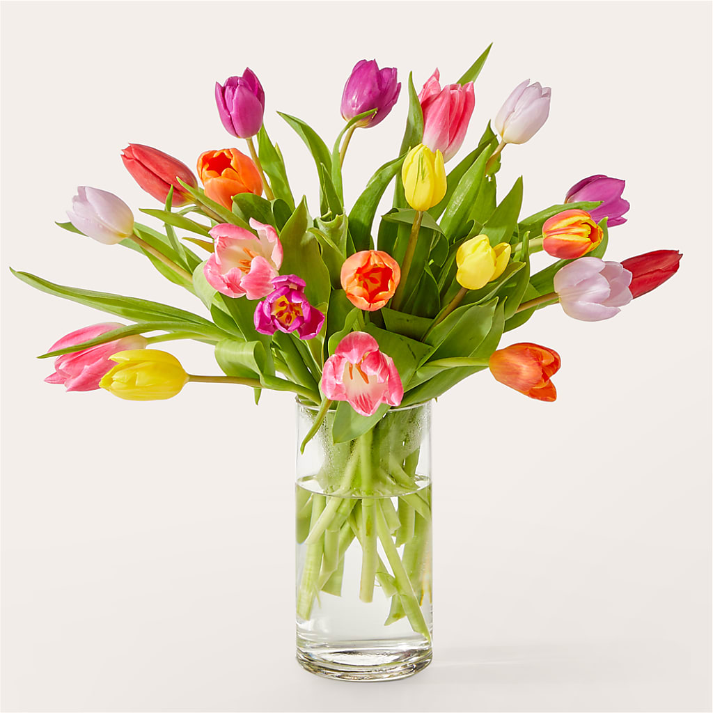 Let's Talk Tulips Bouquet – Blossom Shop, Conroe TX